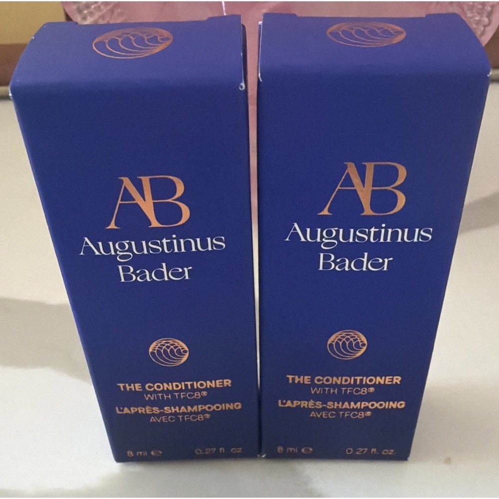 NEW 2X  Augustinus Bader The Conditioner‎ With TFC8 8 ml Each New In Box Luxury